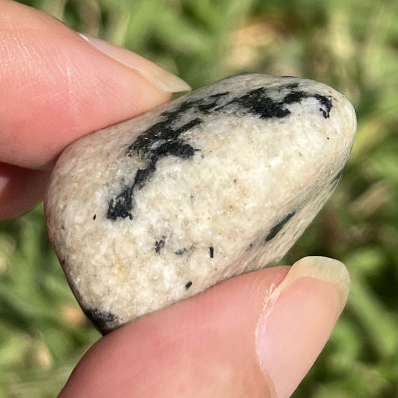 キャシテライト・イン・クォーツ・タンブル7