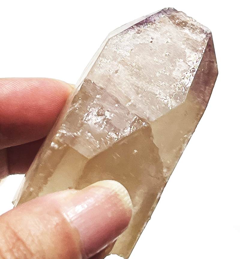 ライトゴールデン・ドリームコート・レムリアン原石ポイント3（タビー）