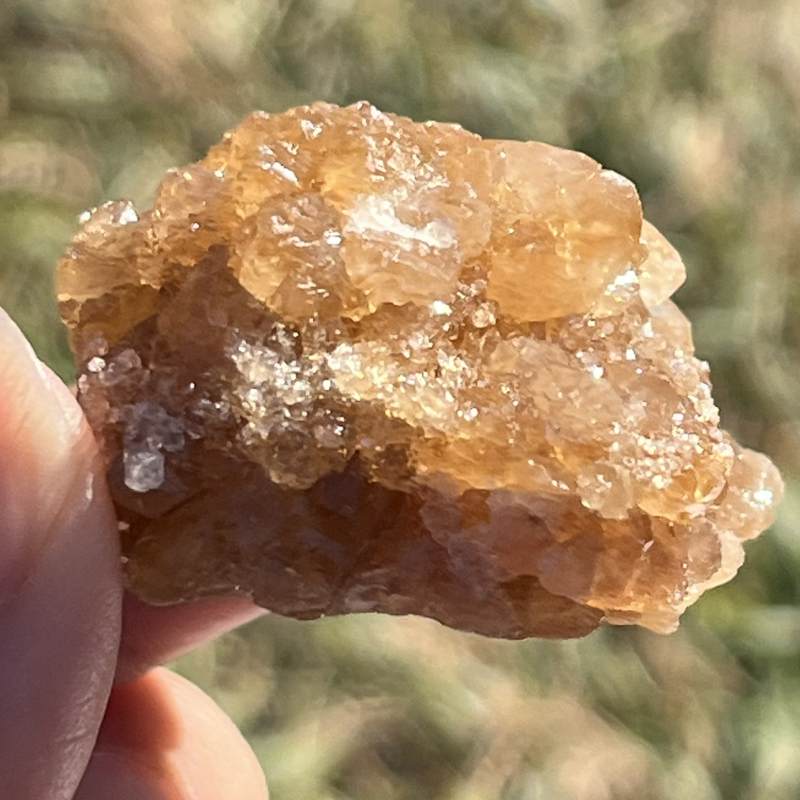 エレスチャル・フラワー・シトリン原石4