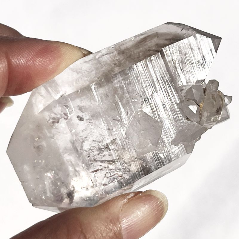 ブランドバーグ・アメシストクオーツ原石ポイント5(DT、タビー、アバンダンス）