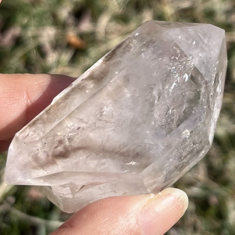 ブランドバーグ・アメシストクオーツ原石ポイント5(DT、タビー、アバンダンス）