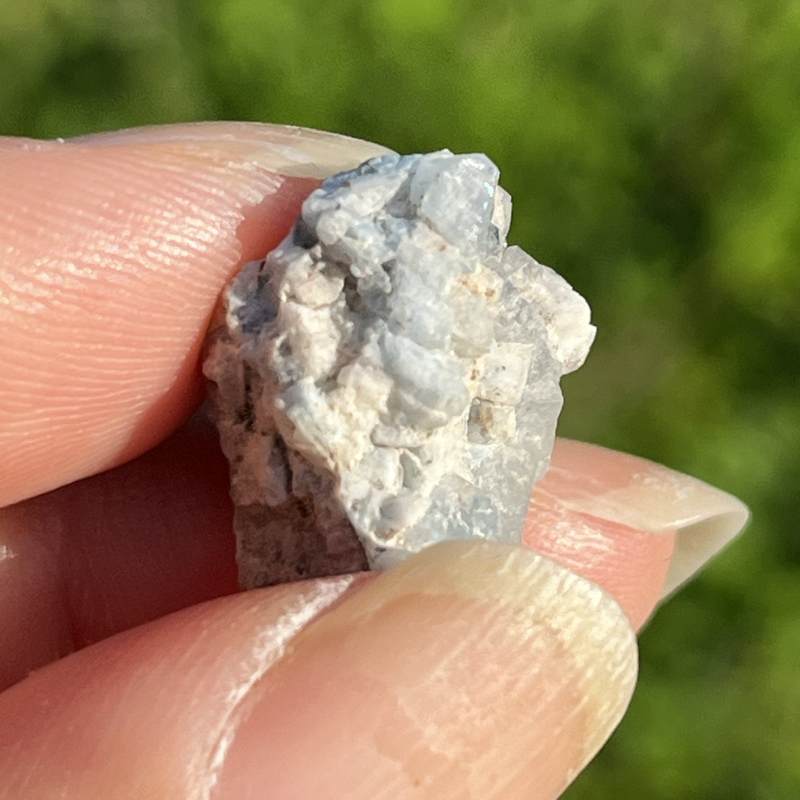 フェナカイト・ウィズ・アクアマリン原石（超激レア）8