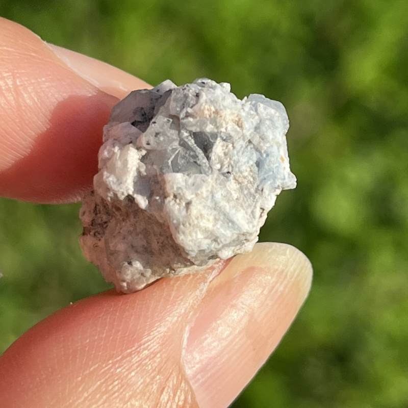 フェナカイト・ウィズ・アクアマリン原石（超激レア）8