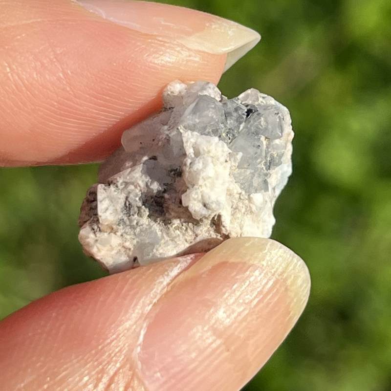 フェナカイト・ウィズ・アクアマリン原石（超激レア）8