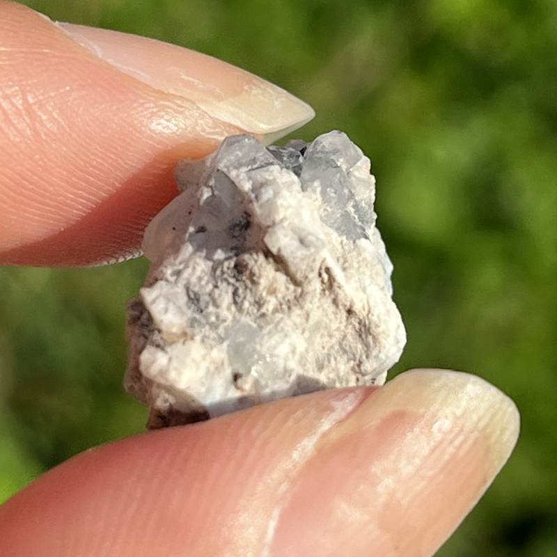 フェナカイト・ウィズ・アクアマリン原石（超激レア）8