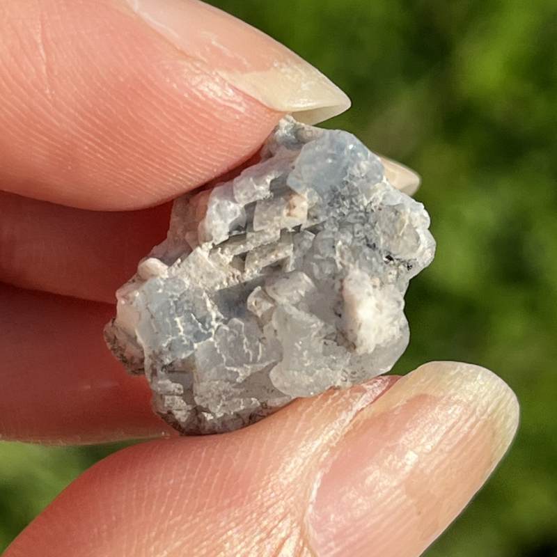 フェナカイト・ウィズ・アクアマリン原石（超激レア）8