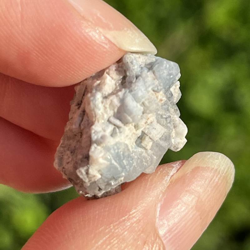 フェナカイト・ウィズ・アクアマリン原石（超激レア）8