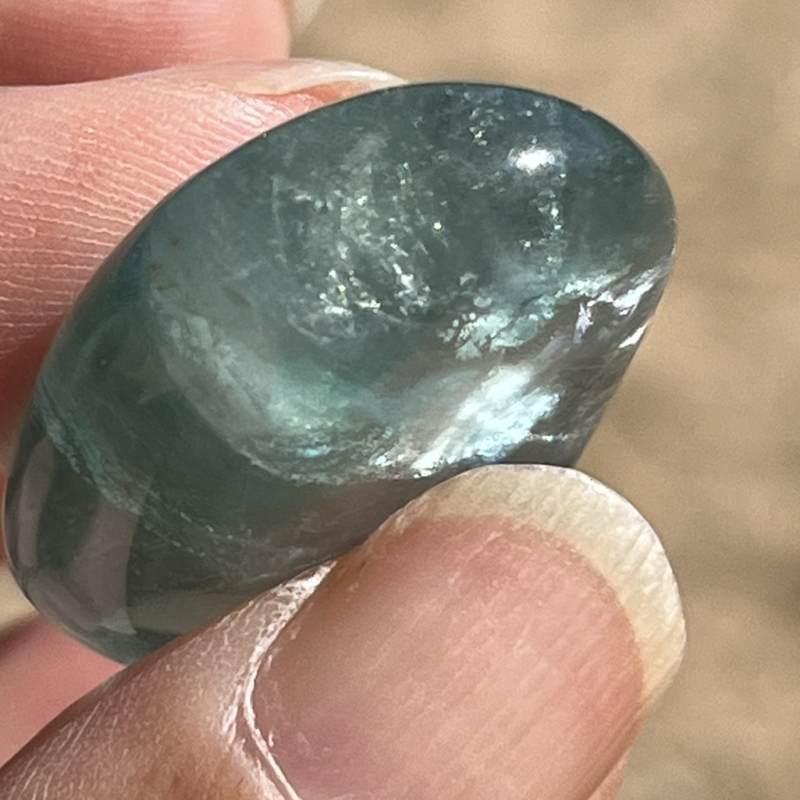 グリーンフローライト・タンブル2