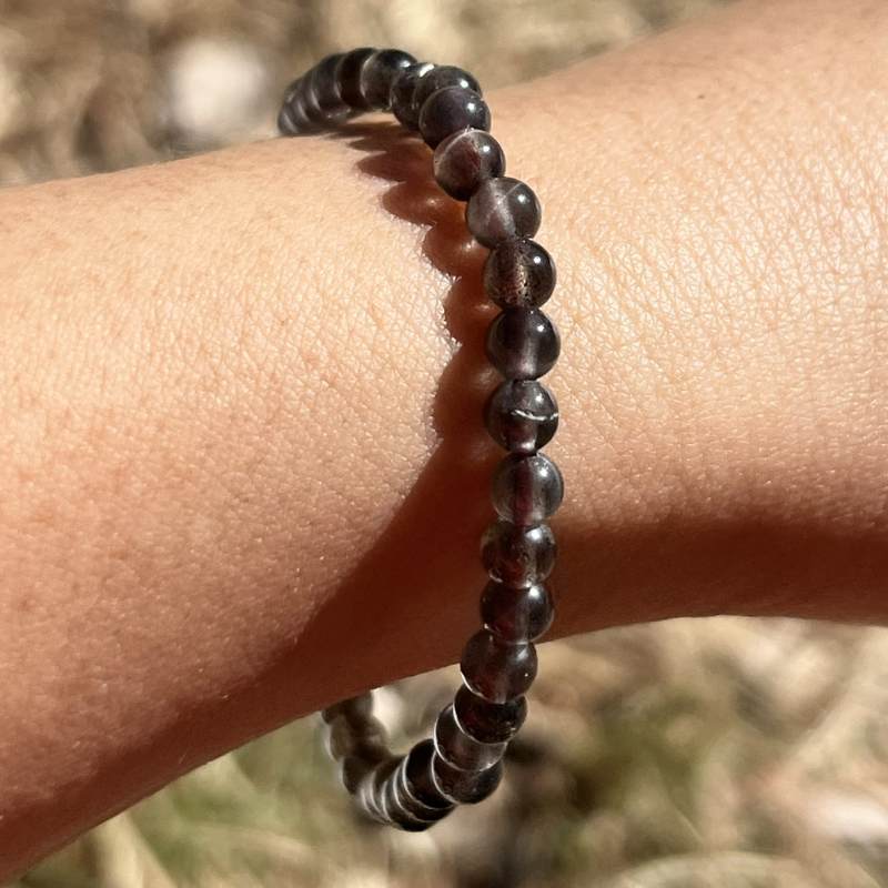 キャッツアイ・スキャポライトブレスレット4mm2