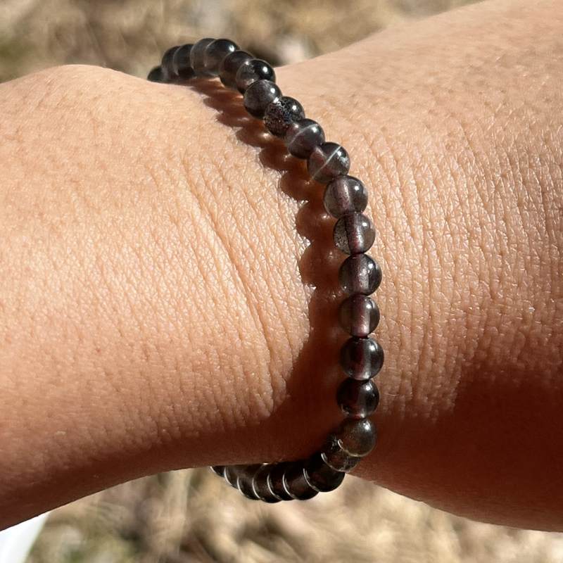 キャッツアイ・スキャポライトブレスレット4mm2