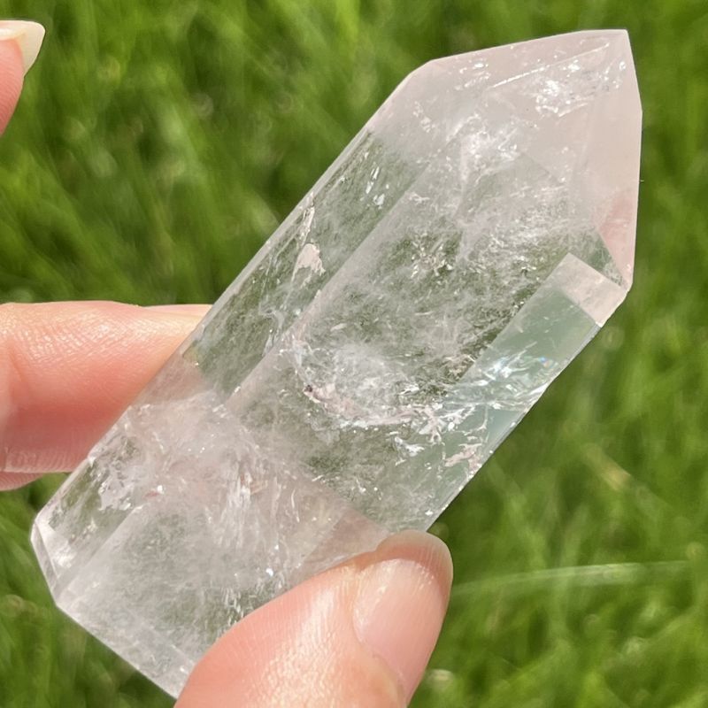 ホワイトヘッドマインクォーツ☆ポリッシュ証明シールあり