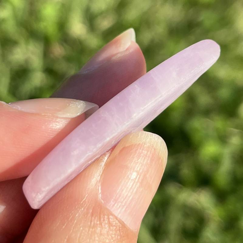 ラベンダー・クンツァイト・しずく型カボション6