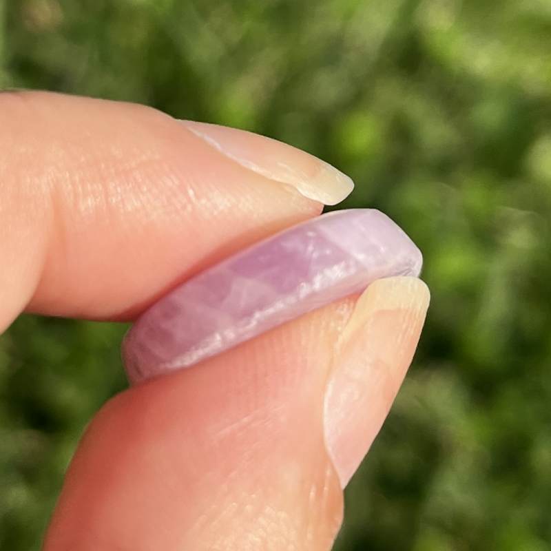 ラベンダー・クンツァイト・しずく型カボション6