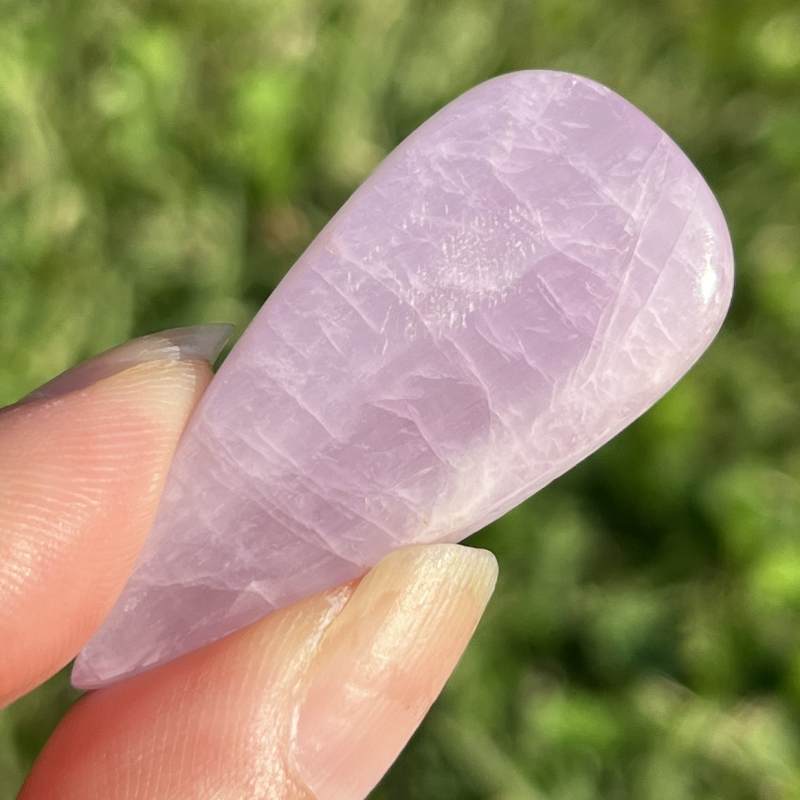 ラベンダー・クンツァイト・しずく型カボション6