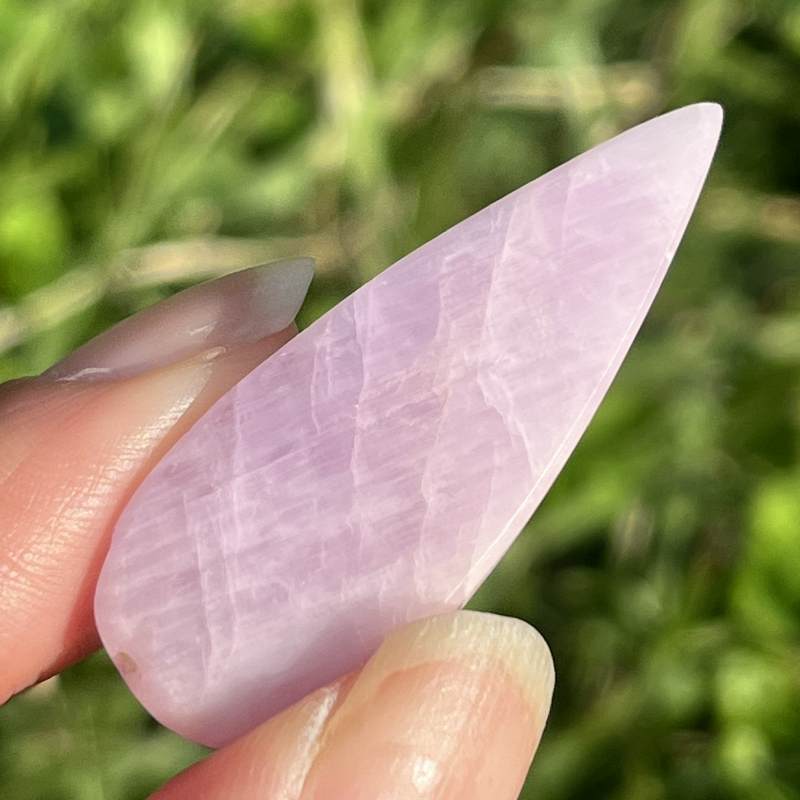 ラベンダー・クンツァイト・しずく型カボション7