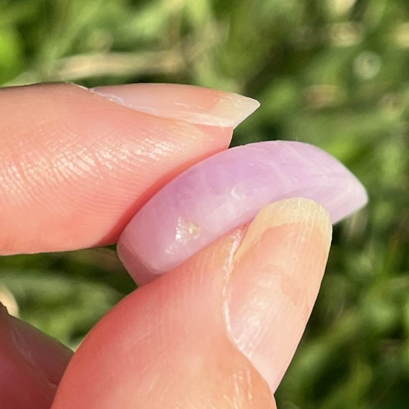 ラベンダー・クンツァイト・しずく型カボション7