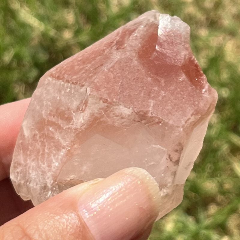 ピンク・レムリアンクォーツ2（セルフヒールド、ウォーリアー）