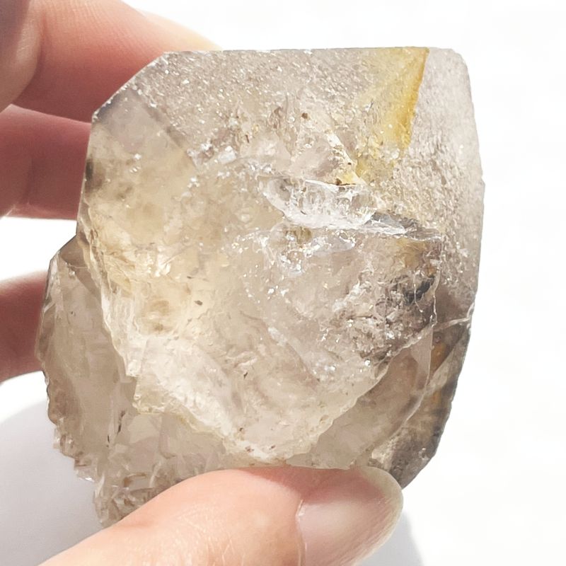 スモーキー・エレスチャル・モンド・クォーツ・クリスタル12大（DT、レインボウ）