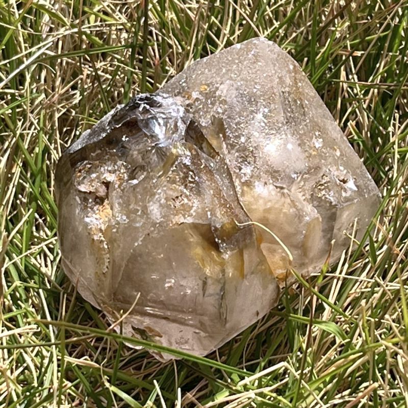 スモーキー・エレスチャル・モンド・クォーツ・クリスタル12大（DT、レインボウ）