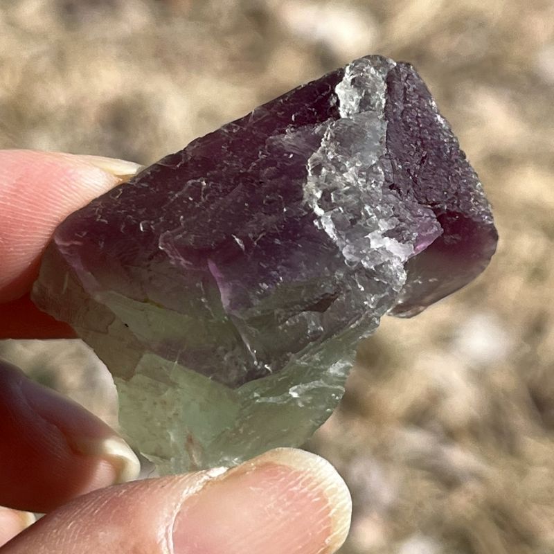 バイカラーフローライト（ニューメキシコ）(ハイクオリティ）1