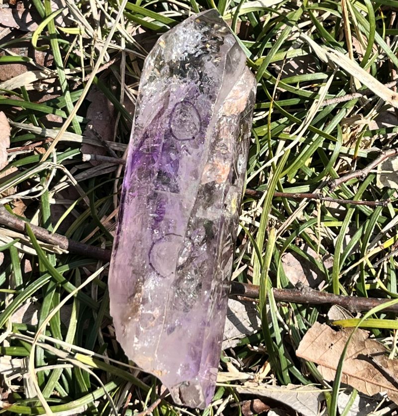 【水入り】エンハイドロクォーツ/アメシスト/動く気泡 水入り】エンハイドロクォーツ/アメシスト/動く気泡