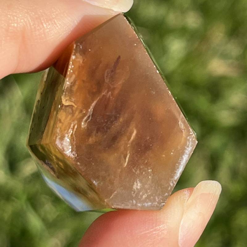 エンジェルヘアルチルクオーツ・ポリッシュ4（レア）（レインボウ）