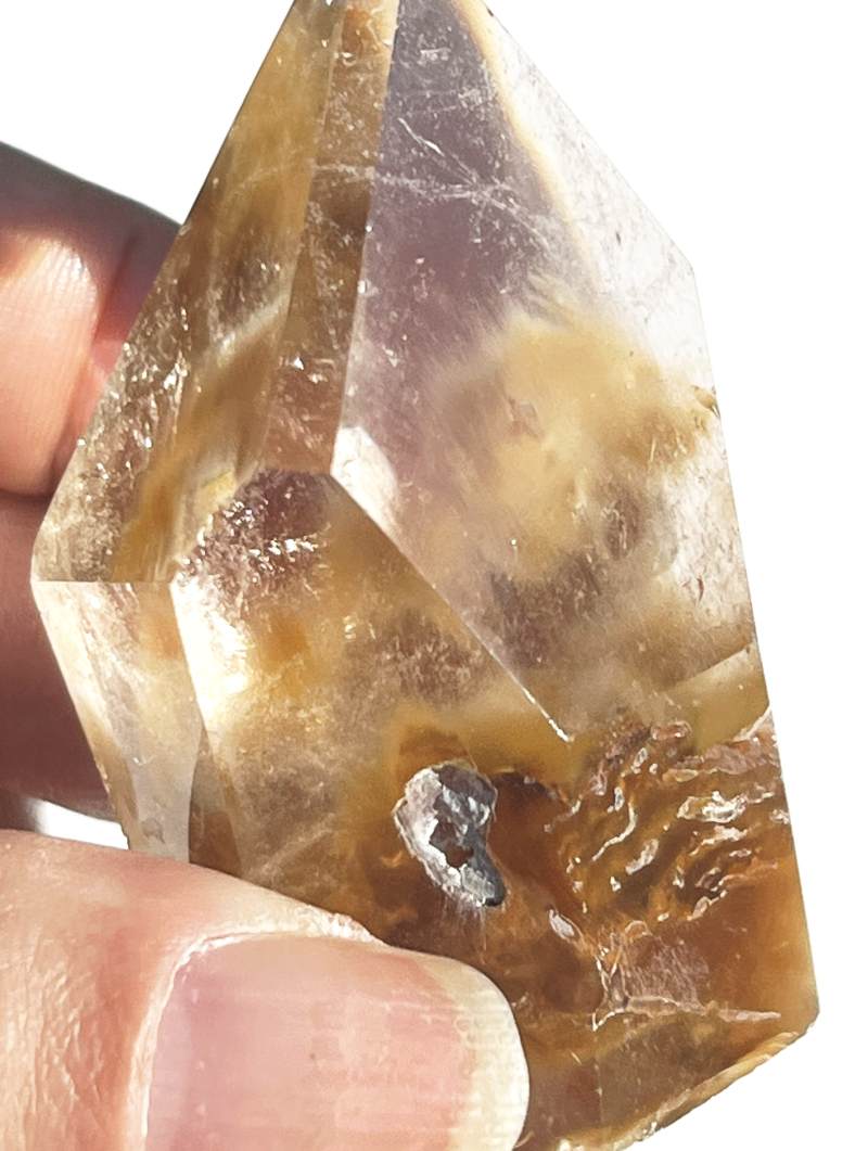 エンジェルヘアルチルクオーツ・ポリッシュ4（レア）（レインボウ）