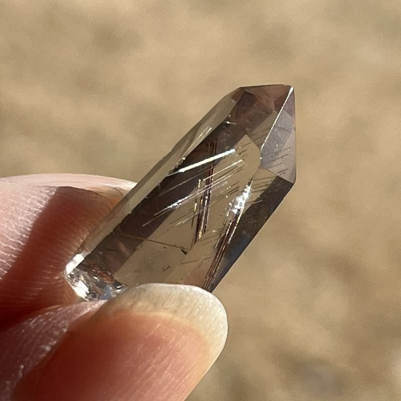 ルチルクォーツ・ポリッシュミニポイント1