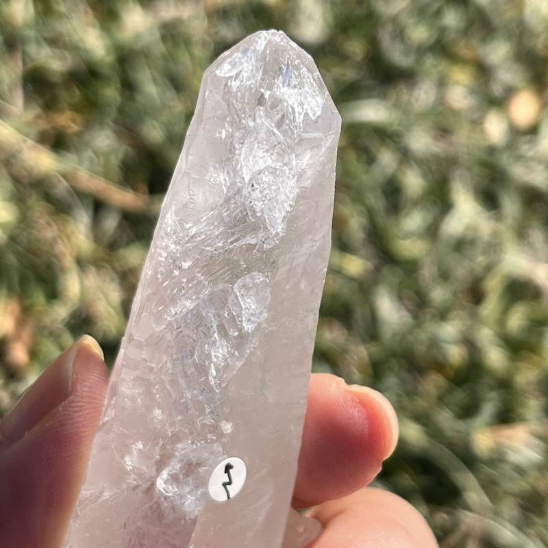 ライトニング・クォーツ大（雷水晶）4（レインボウ）