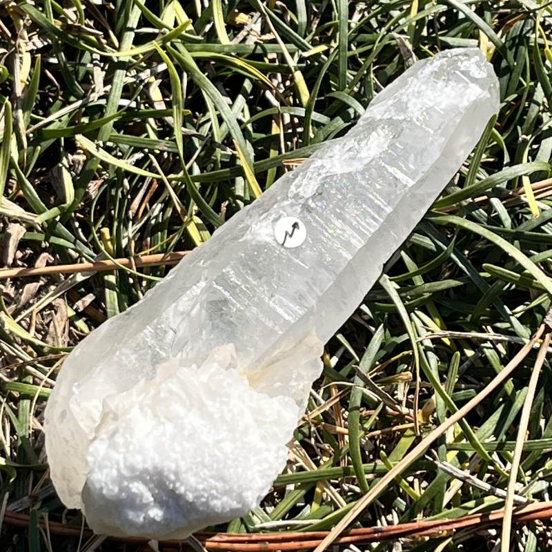 ライトニング・クォーツ大（雷水晶）4（レインボウ）