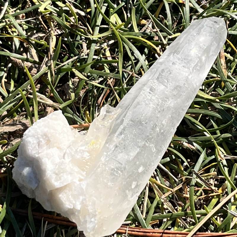 ライトニング・クォーツ大（雷水晶）4（レインボウ）