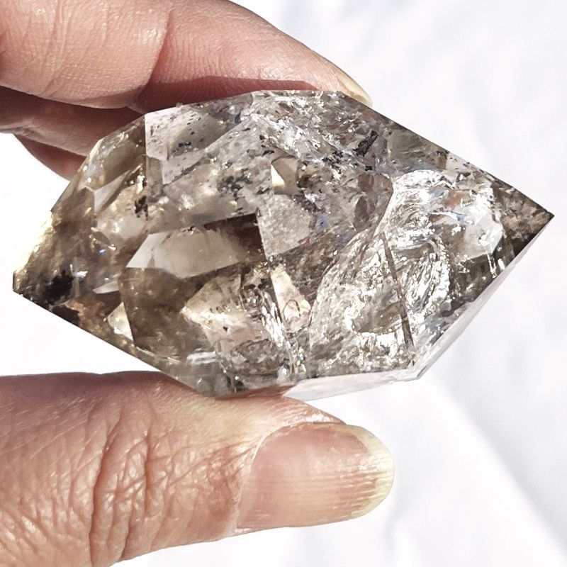 ハーキマー・ダイヤモンド(レインボウ）2（Rock and Gem Magazine掲載）（超レア/トップクオリティ）