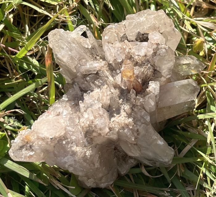 ファントム-ファーデンクオーツ・特大クラスター(超レア）