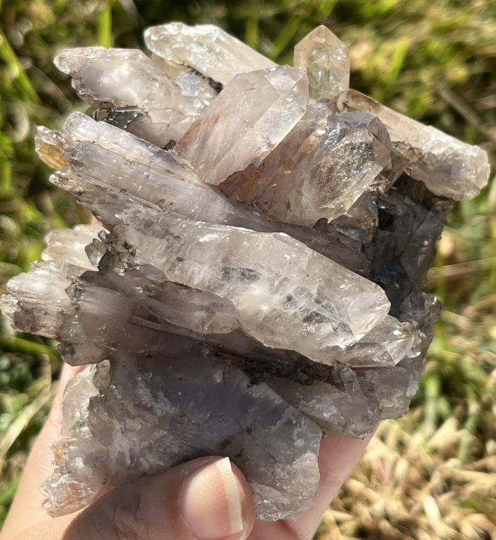 ファントム-ファーデンクオーツ・特大クラスター(超レア）