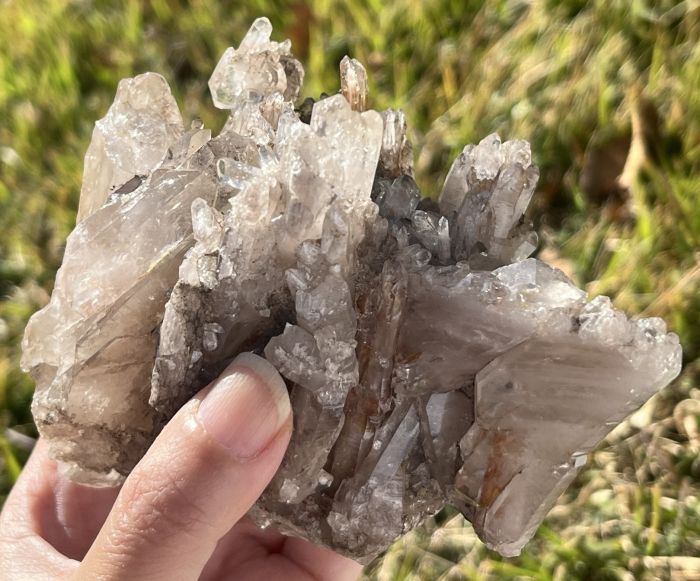 ファントム-ファーデンクオーツ・特大クラスター(超レア）