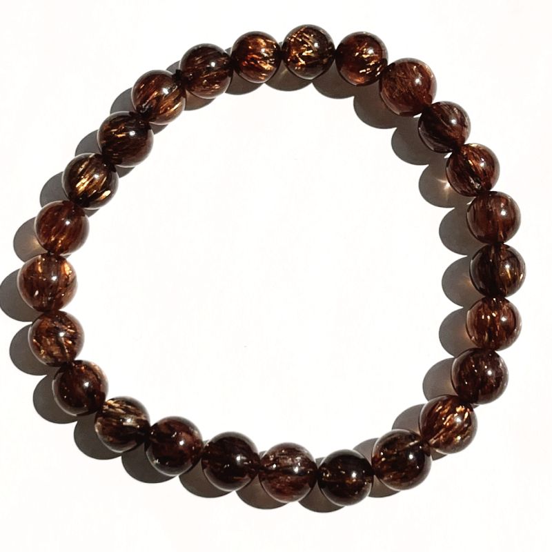 フォリエーテッド・マイカ・イン・クォーツ・ブレスレット7mm