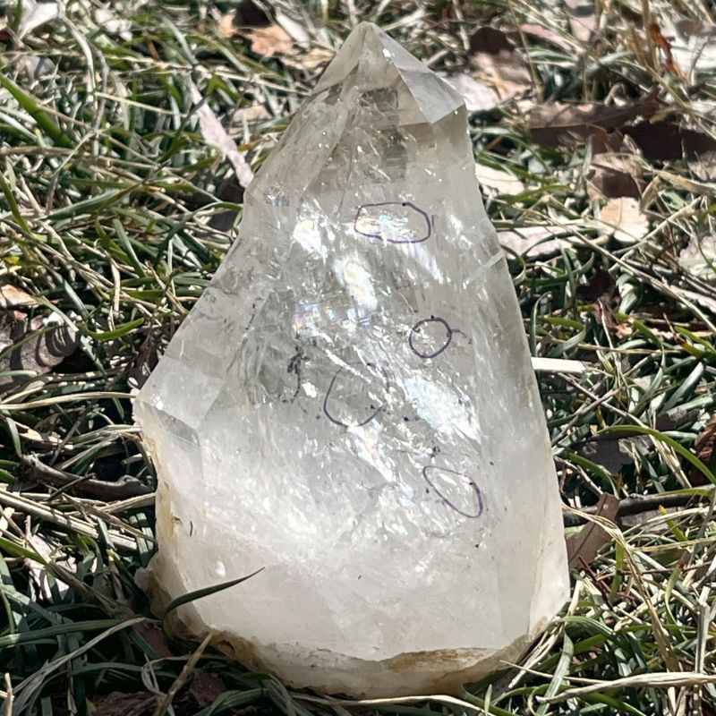 エンハイドロ（水入り）・クォーツクリスタル特大2（水バブル