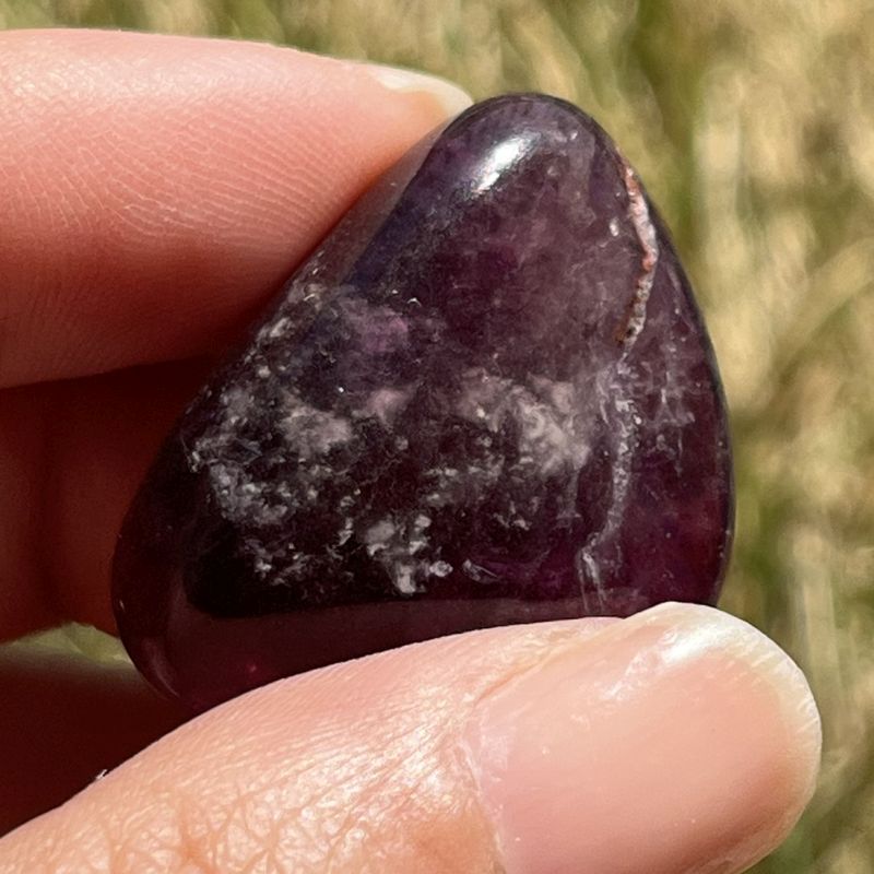 パープルフローライト・タンブル5