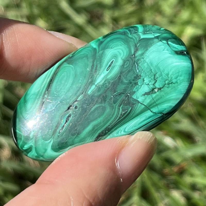 マラカイト・カボション3