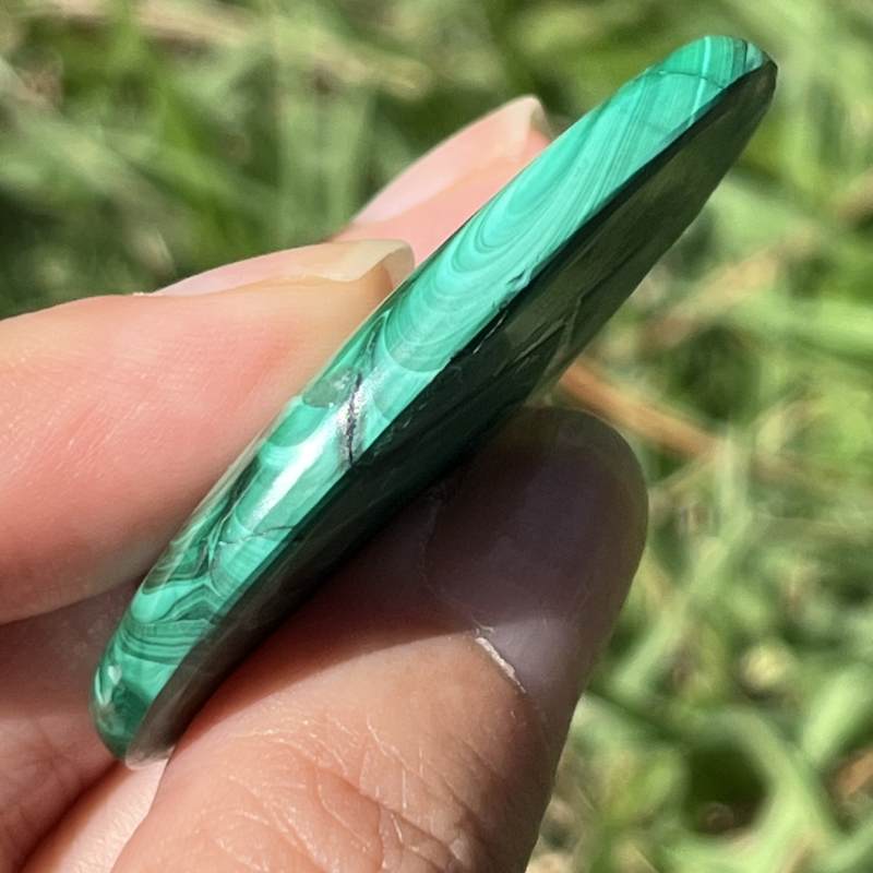 マラカイト・カボション3