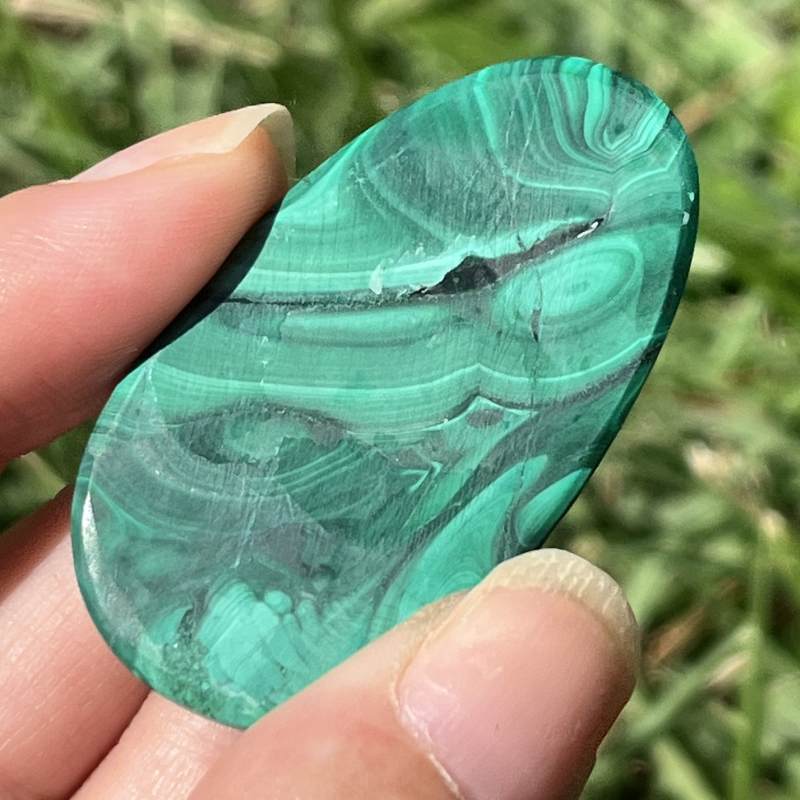 マラカイト・カボション3