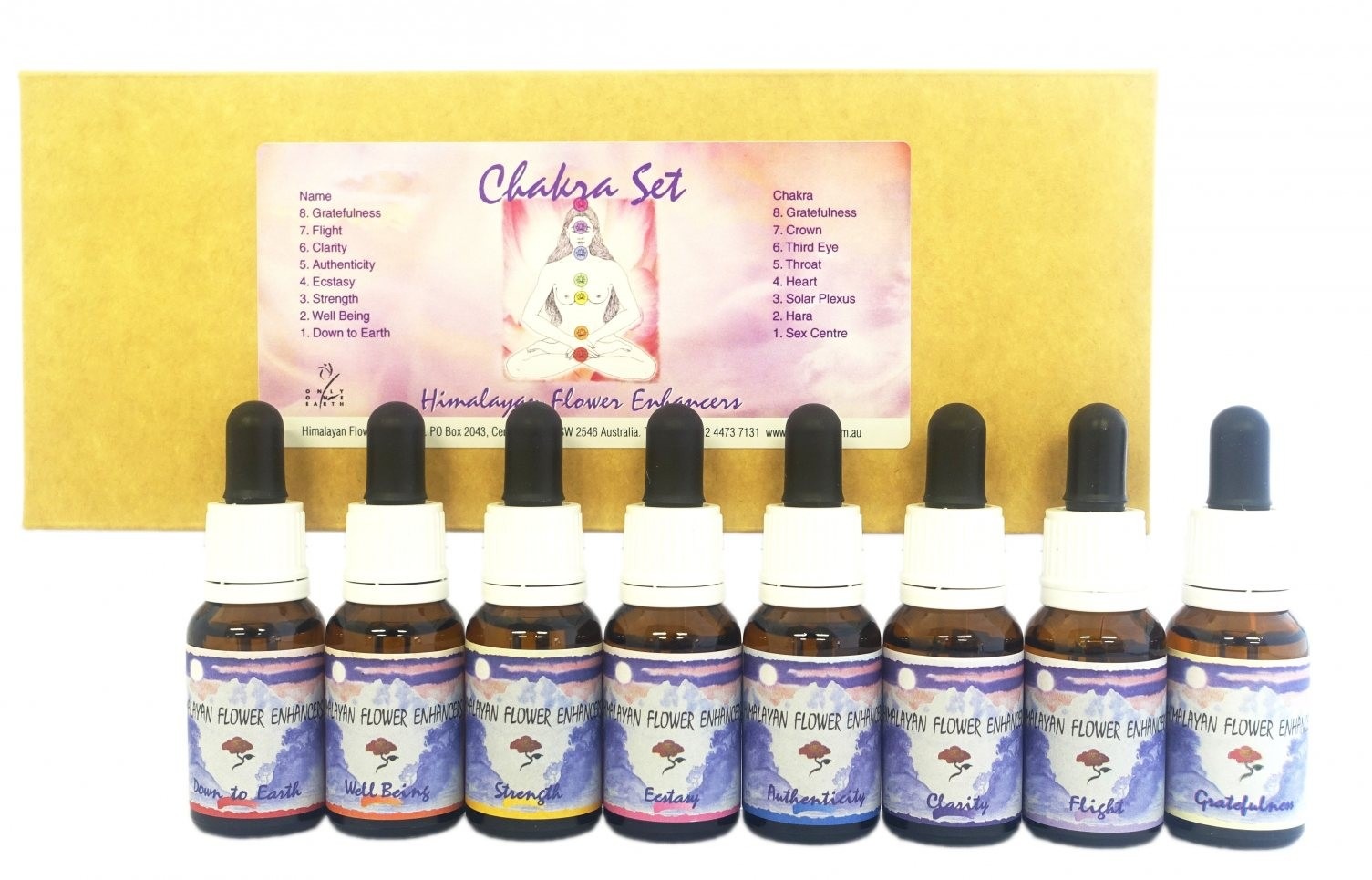 チャクラキット全8本