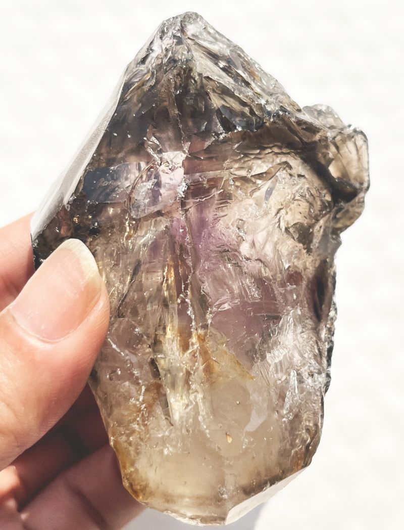 スモーキー・エレスチャル・モンド・クォーツ・クリスタル15大