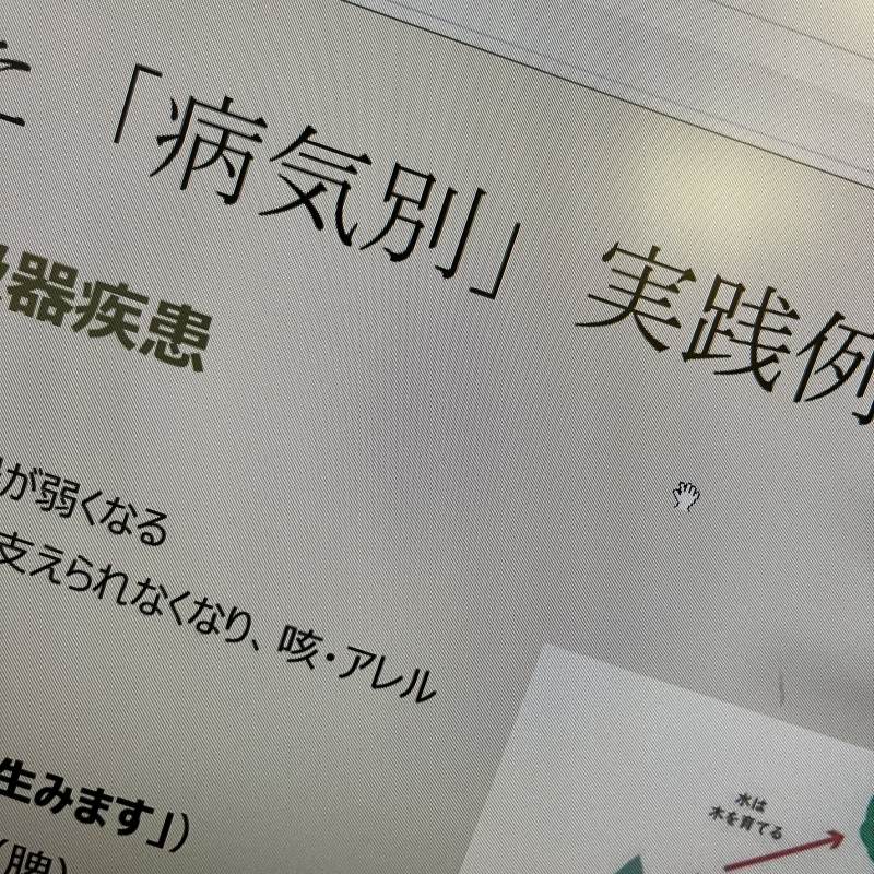 【動画販売までお待ちください】「毎日の私を支える、 理解しやすい “本気の東洋医学” ２」オンラインセミナー