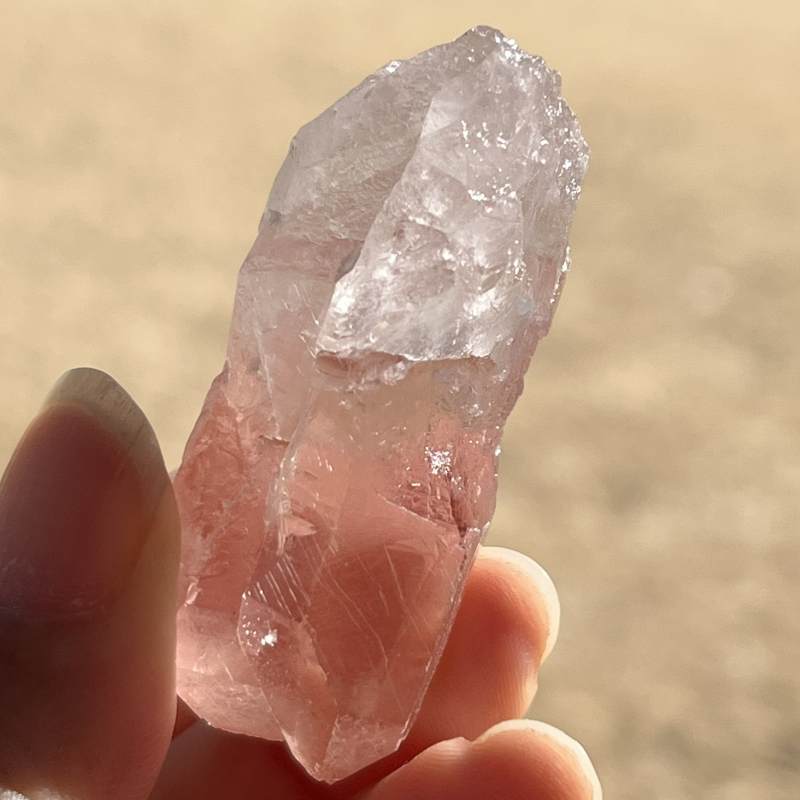 ピンク・レムリアンクォーツ8（タントリックツイン)