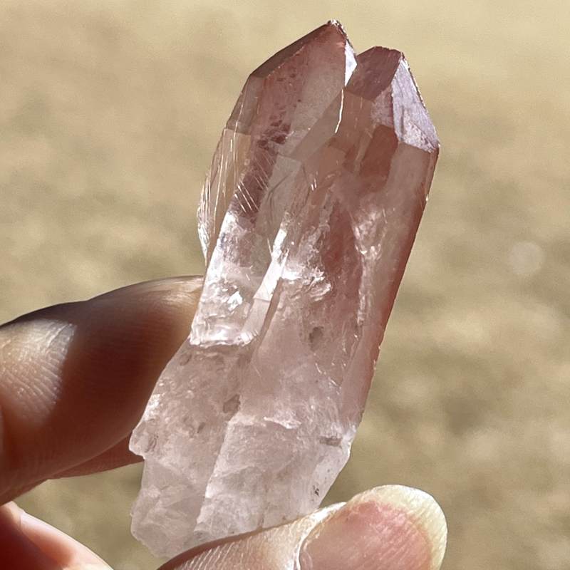 ピンク・レムリアンクォーツ8（タントリックツイン)