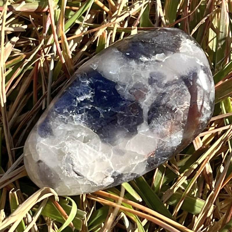 アイオライト・サンストーン・大きめタンブル2