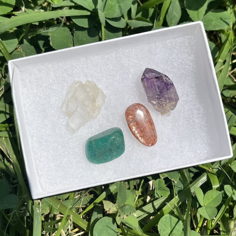 ヒーリング・クリスタルキット　ヒーリングプログラム付き Tシャツ用クリスタルキット「エナジャイズ・マイセルフ～自分らしく