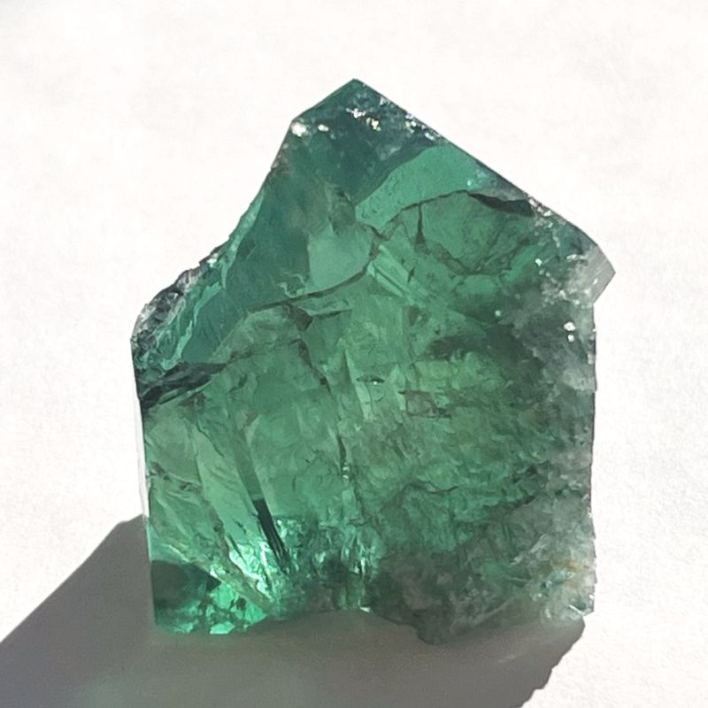 ツイン・フローライト結晶（ロジャリー鉱山）(超レア）3