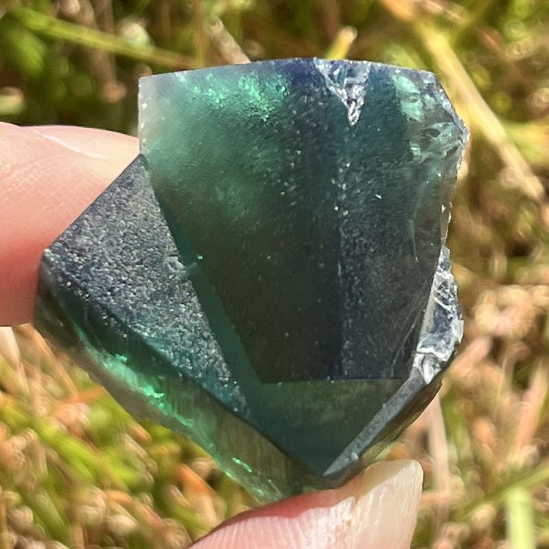 ツイン・フローライト結晶（ロジャリー鉱山）(超レア）3